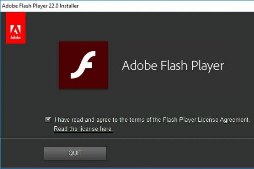 Adobe flash player version 17